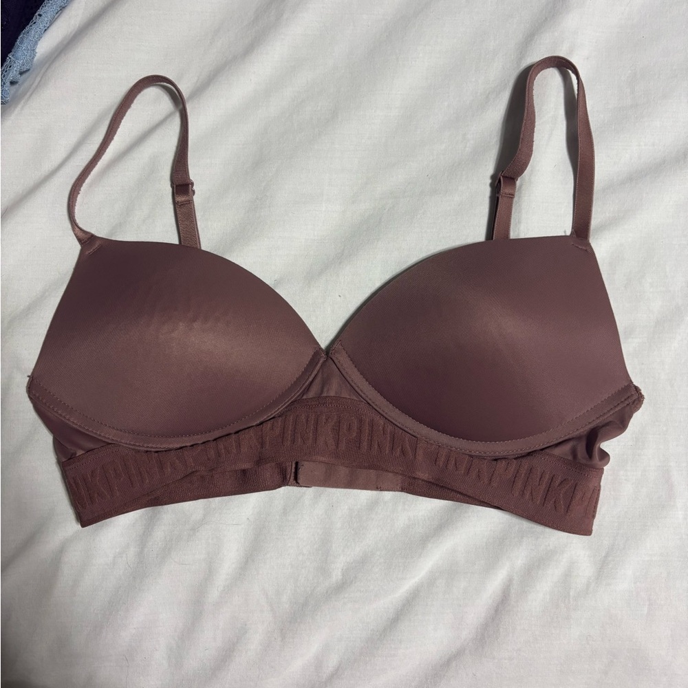 PINK Victoria's Secret Pink Wireless Bra with Adjustable Straps